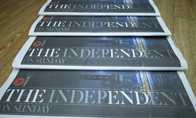 Final edition of UK's Independent goes to print Final edition of UK's Independent goes to print