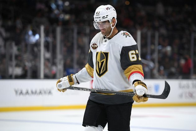 Knights F Max Pacioretty week-to-week with foot injury