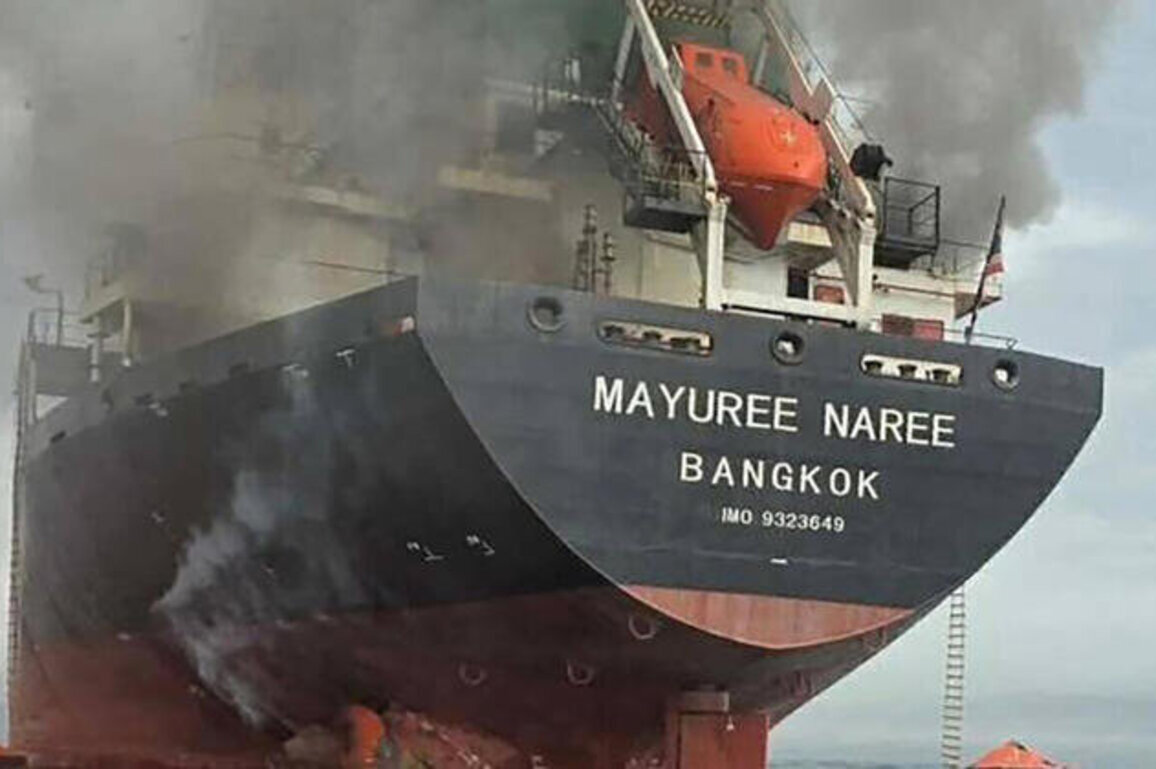 Thai navy says cargo ship attacked in Strait of Hormuz