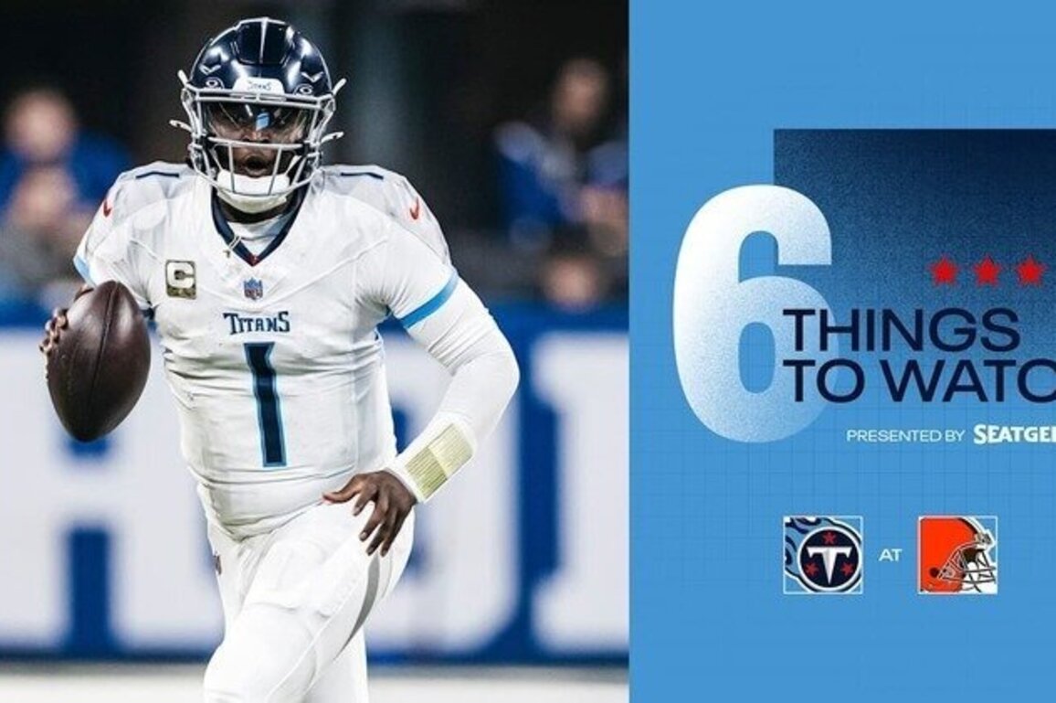 Six Things to Watch for the Titans in Sunday's Game at the Browns