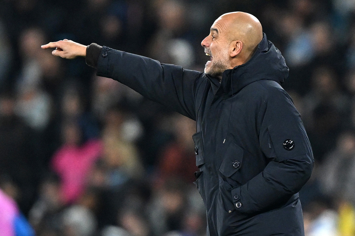Guardiola slams Man City players after Leverkusen defeat, says "they didn't try"