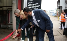 Franziska Richter, Hessian Ministry of Economic Affairs, Metso President (Minerals) Piia Karhu and Ahmad Attaul, Metso's VP Ferrous and heat transfer equipment