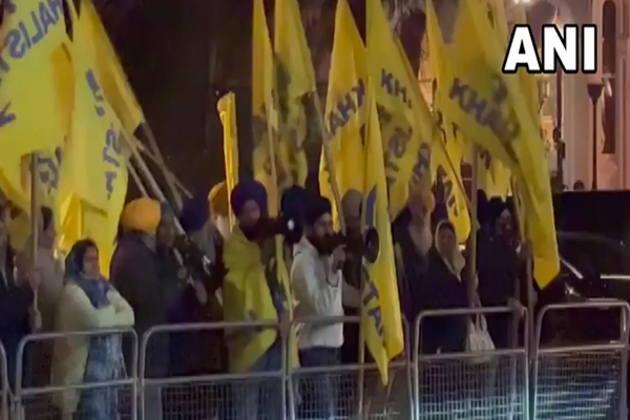 Khalistani protestors stage demonstrations as EAM participates in discussions at Chatham House