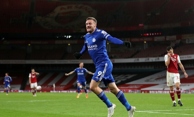 Vardy rocks Arsenal as Leicester go fourth Vardy rocks Arsenal as Leicester go fourth