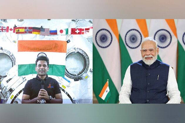"Congratulations, best wishes to you for hoisting our flag in Space": PM Modi interacts with Group Captain Shubhanshu Shukla
