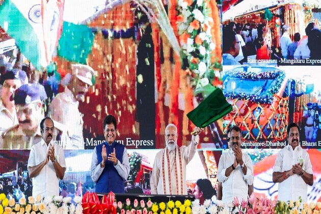Tamil Nadu: PM Modi flags off several trains from Tiruchirappalli and Ernakulum
