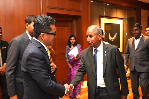 MoS Margherita holds talks with Dy Minister in Malaysia PM's Dept of law