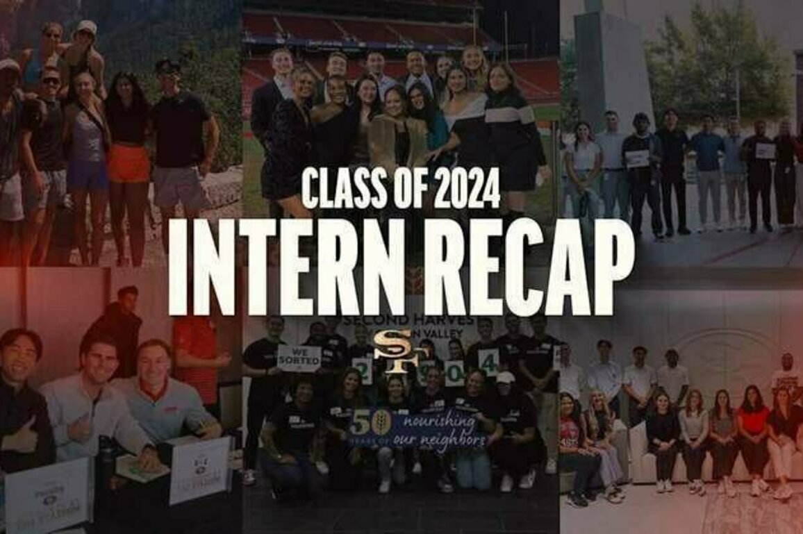 Inside the San Francisco 49ers 2024 Internship Experience