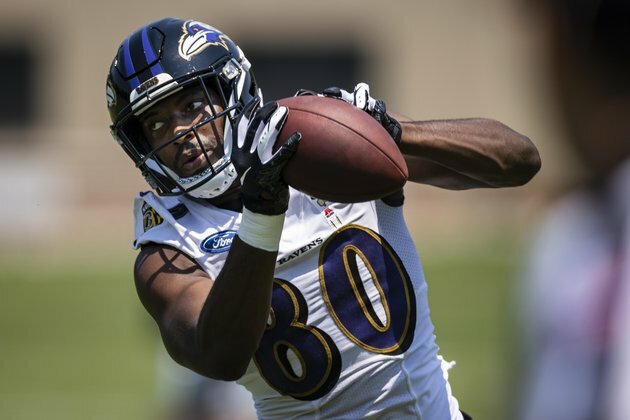 Ravens activate WR Miles Boykin from IR