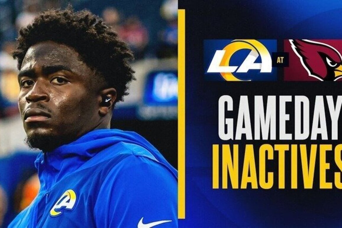 Darious Williams among Rams' inactives for Week 14 at Cardinals