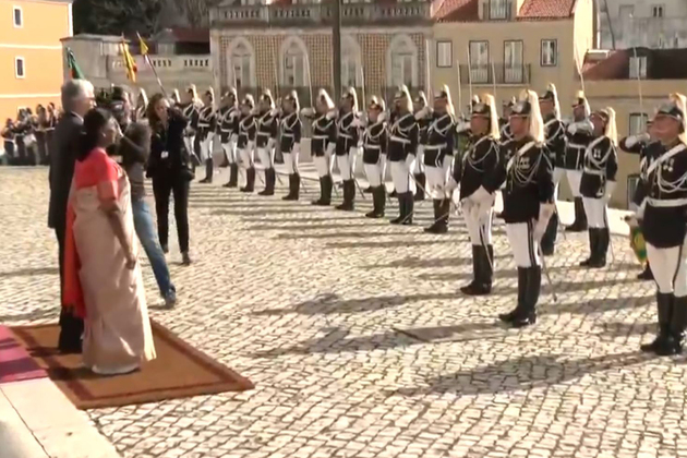 President Murmu accorded Guard of Honour in Portugal, calls for deeper bilateral ties
