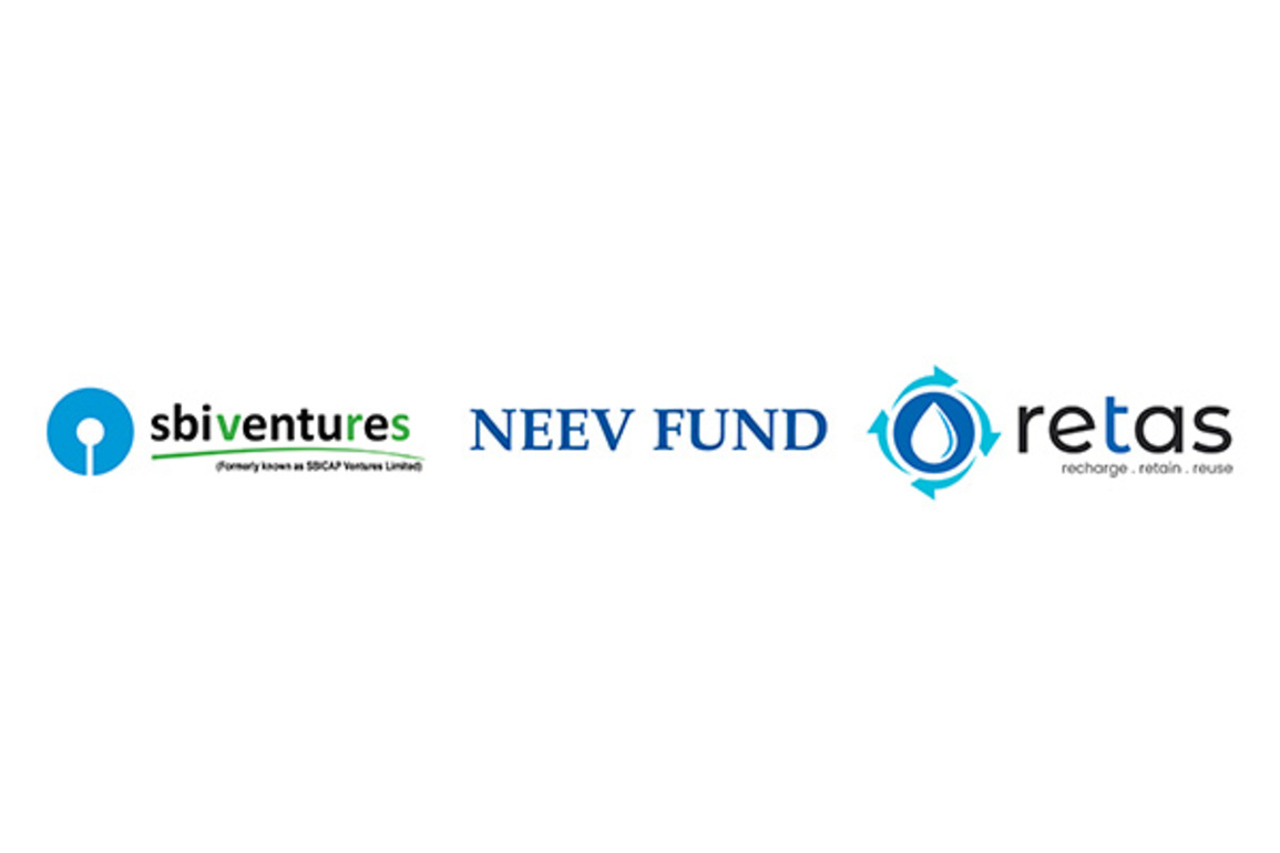SBI Ventures NEEV II Fund invests in RETAS, advancing resilient water infrastructure in India
