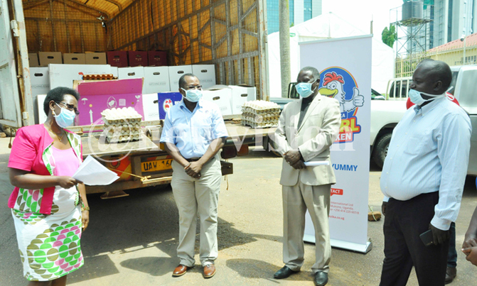 COVID-19: Biyinzika donates 2,200 trays of eggs to frontline workers COVID-19: Biyinzika donates 2,200 trays of eggs to frontline workers