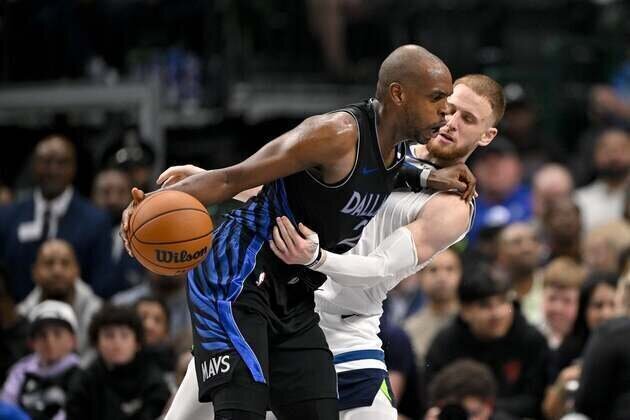Wolves ride Ayo Dosunmu's triple-double to win over Mavs