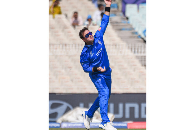 Italy bowl out Nepal for 123 in T20 WC