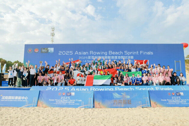 UAE secure two medals at Asian Rowing Beach Sprint Finals in China