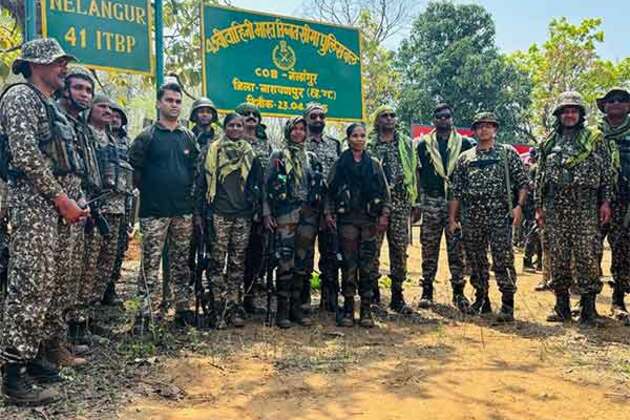 ITBP, CGP establish strategic COB near Chhattisgarh-Maharashtra border, assert control over naxal stronghold