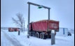  Incoming truck under gate with 3D laser scanner / © LASE