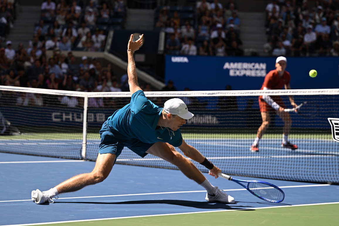 (SP)U.S.-NEW YORK-TENNIS-US OPEN-MEN'S SINGLES-SINNER VS SHAPOVALOV