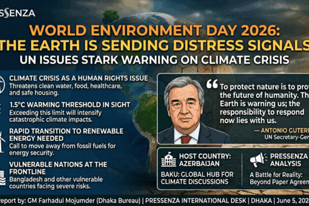 World Environment Day 2026: 'The Earth is Sending Distress Signals,' UN Issues Stark Warning to Tackle Climate Crisis