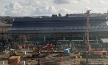 Piling work complete at Huddersfield Station