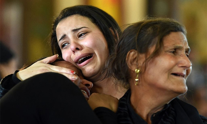 Egypt says Alexandria church suicide bomber identified Egypt says Alexandria church suicide bomber identified
