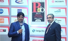 Wendt India felicitated at the ET Best Brands in Metal Cutting 2018