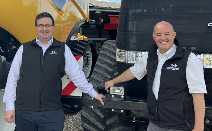 Left to right: Angus Doe, managing director at Ernest Doe and Sons, and Graham Parker, sales director. "It is fantastic that the sales have saved the jobs of 68 people."