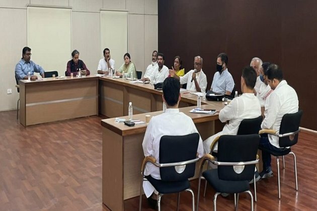 Congress holds meet to prepare for Bharat Jodo Yatra from Kanyakumari to Kashmir