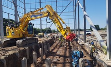  Multiple units from National Pile Croppers were needed to meet the tight deadline on a recent project in northwest England