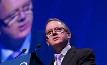  Woodside CEO Peter Coleman addresses APPEA 2017 yesterday.