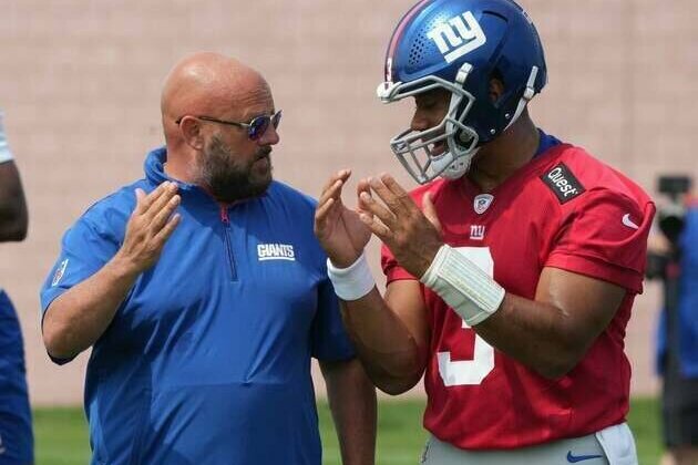 Giants QB Russell Wilson touts Brian Daboll's 'beautiful mind'