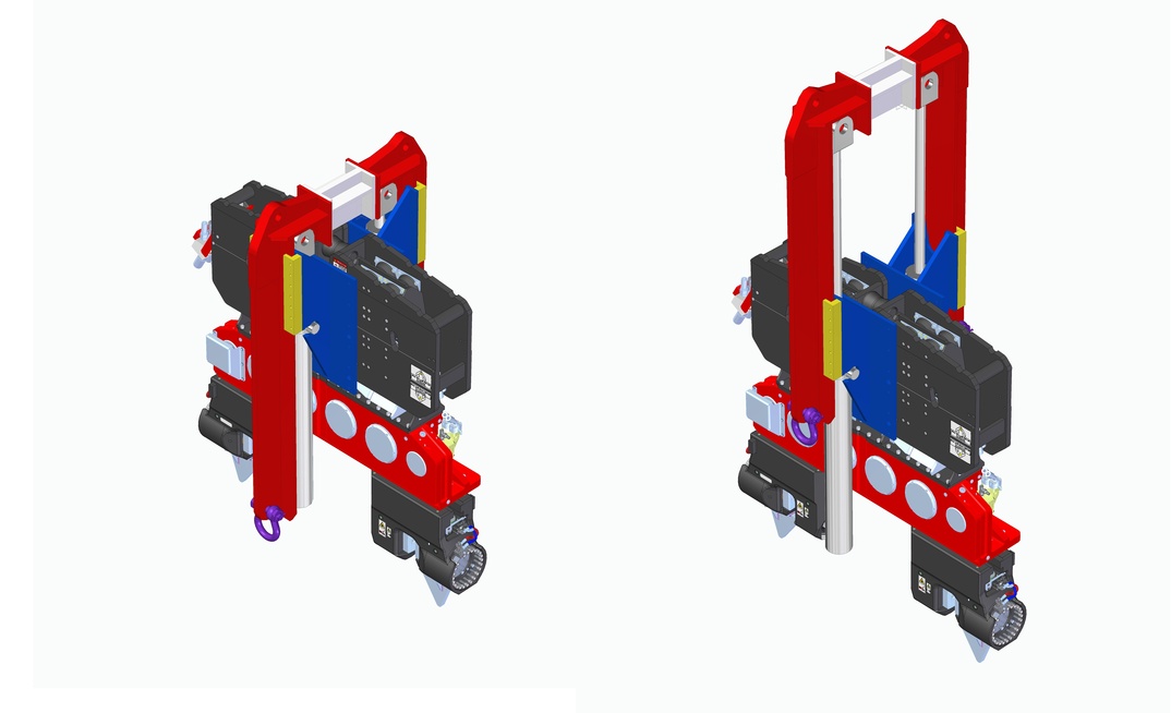 Of the three concepts developed for its Pile Lifting Device, Dieseko decided to continue with the second prototype option for the final production unit