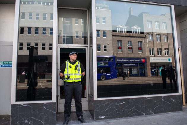 Cannabis farm found under former travel agents on Union Street