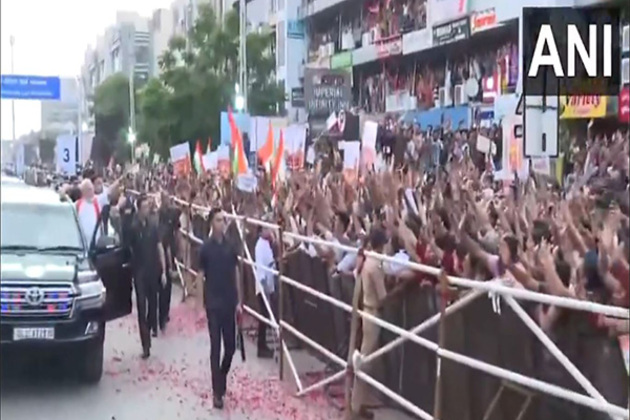 PM Modi holds roadshow in Ahmedabad; to inaugurate and lay foundation stone for projects worth Rs 5,400 crore