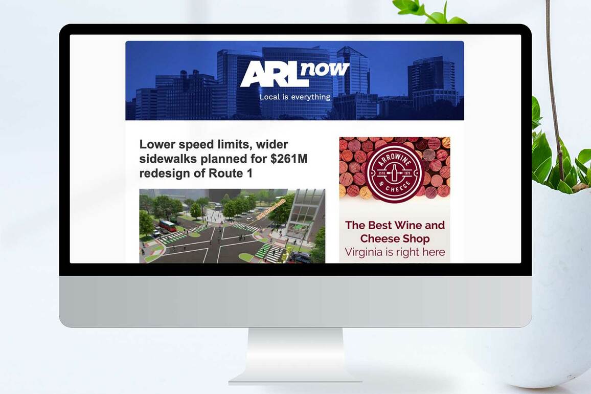 Sign up for ARLnows email newsletter