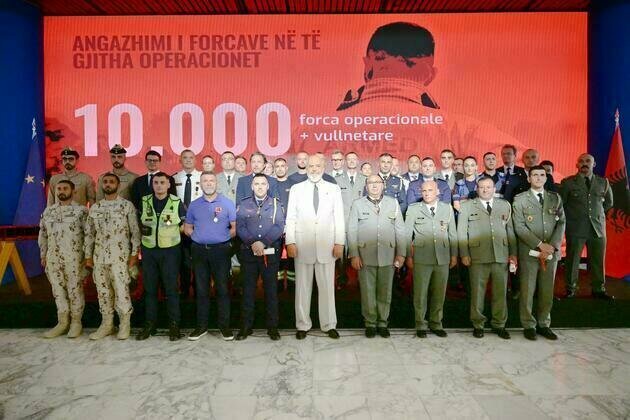 Albania honours UAE team, other firefighting crews for their efforts in fighting wildfires