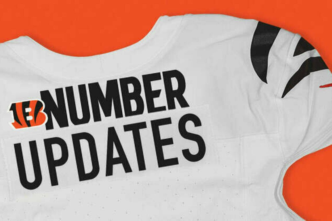 Bengals Reveal New Jersey Numbers For 2025