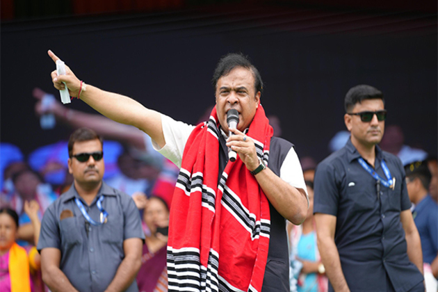 "Congress should change its symbol from Hand to Lungi": Assam CM Himanta Sarma
