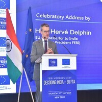 EU Ambassador urges investment liberalisation in India-EU FTA, calls for early conclusion of investment protection pact