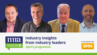 MRA Vision's April programme is now live