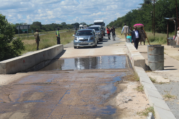 BOTSWANA-FMD OUTBREAK-DISINFECTION