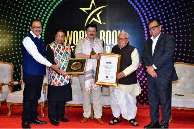 World Book of Records Award Ceremony Held in India, Honouring Achievers across continents