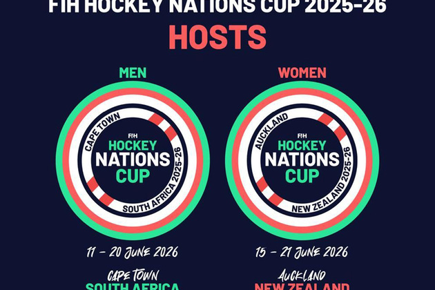 New Zealand, South Africa to host FIH Nations Cup 2025-26