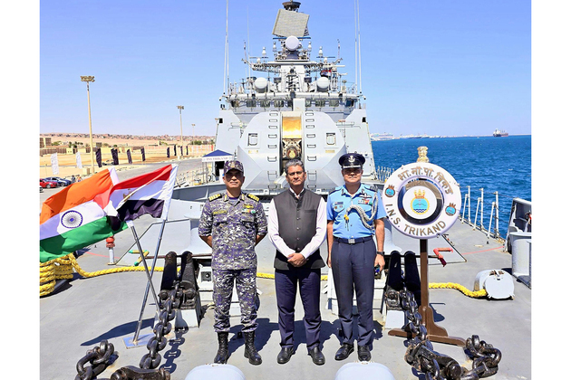 INS Trikand visits Egypt's Safaga as part of operational deployment