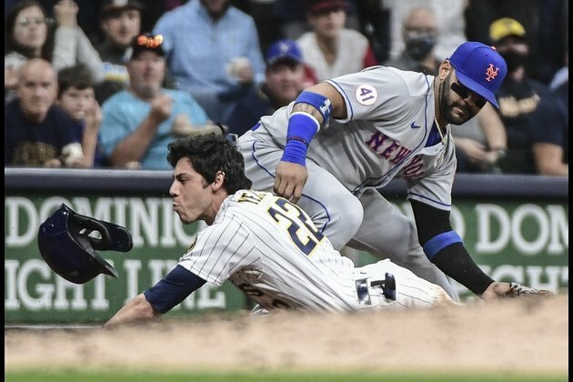 Brewers bid to inch closer to NL Central title vs. fading Mets