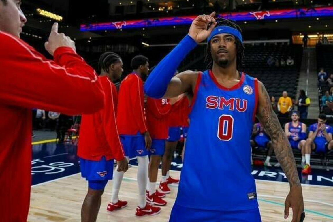 SMU uses program record 26 steals to shut down Arkansas State