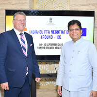 Looking forward to a very robust, fair, equitable, mutually beneficial, win-win partnership: Piyush Goyal on India-EU FTA