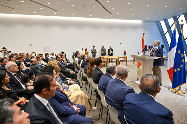 EGYPT-GIZA-GRAND EGYPTIAN MUSEUM-LIBRARY-OPENING