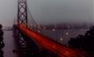 Oil tanker takes on Bay Bridge - and loses